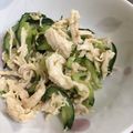 Perlまま's cooksnap of when they made 低糖質！ささみときゅうりの作りおきサラダ.