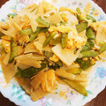 クックSM56X2☆'s cooksnap of when they made たけのこと卵の炒め物.