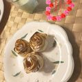 クックI94AHP☆'s cooksnap of when they made ☆簡単☆ 薔薇のアップルパイ.