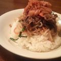 umizarusuki's cooksnap of when they made 自家製ナムルで♪お手軽ビビンバ風御飯.