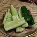 yupi☆★'s cooksnap of when they made さっぱり☆たたきキュウリ梅ナムル.