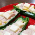 たんぷそん's cooksnap of when they made ピーマンのツナマヨ詰め.