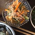 おかてくJr's cooksnap of when they made 春雨のサラダ.