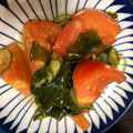 ゆーひmama's cooksnap of when they made トマトときゅうりで☆さっぱり中華あえ.