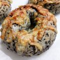 しほり☆ん's cooksnap of when they made 簡単 ごまチーズベーグル.
