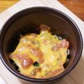 ミッチョリーナ's cooksnap of when they made 簡単☆春菊とベーコンのチーズ焼き.