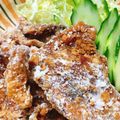 sumomokaka's cooksnap of when they made 豚肉のカリッと竜田揚げ.