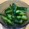 natsuko｡˚✩'s cooksnap of when they made ☆ごま油でやみつき胡瓜☆.