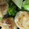 ma___111's cooksnap of when they made カニシュウマイとブロッコリーのマヨ炒め.