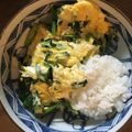 ばーこ４３'s cooksnap of when they made [基本]我が家の簡単ニラ玉(オムレツ風).
