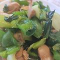 たくじゃる's cooksnap of when they made 豚肉とチンゲンサイとピーマンの中華炒め丼.