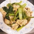 クック9RT0OE☆'s cooksnap of when they made 豚肉とチンゲン菜の炒めもの☆簡単あんかけ.