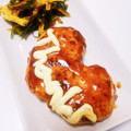 yuu‪☺︎‬'s cooksnap of when they made 甘辛つくねの照り焼き(´▽｀*).