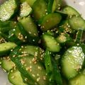 ひろ0922's cooksnap of when they made 簡単♡すぐ食べられる♡胡瓜とごま油の浅漬.
