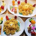 ちゃがりこ's cooksnap of when they made 2歳の誕生日に♪簡単ライオンごはん.