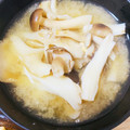 meechan_y's cooksnap of when they made きのこによるきのこだけのきのこのお味噌汁.