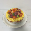 mikki_4524's cooksnap of when they made 子どもと！ケーキ仕立ての華やかちらし寿司.
