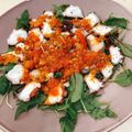 春菊大好き's cooksnap of when they made 【タコのカルパッチョ（ガーリックトマト）.