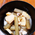 クック8LIYTG☆'s cooksnap of when they made 竹の子と蕗、鶏肉の田舎風煮物.