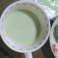 mechanw's cooksnap of when they made 一石二鳥★スナップエンドウのポタージュ.