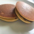 ４ちゃぁん's cooksnap of when they made 米粉のどら焼き 手作りあんこ.