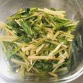 ぽんかん（＾_＾）'s cooksnap of when they made さっと一品♪水菜とハムのケチャップ炒め.