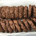おうちのみい子's cooksnap of when they made チョコチップクッキー☆ココア.