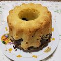 kahoppesan's cooksnap of when they made **ココアマーブル・クグロフケーキ**.