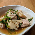 gongmei's cooksnap of when they made 菜の花入り＊鶏と筍の煮物.