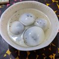 ♡♡sara♡♡♡'s cooksnap of when they made 作ってみたかった；芝麻湯圓.