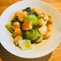 ボブナナ's cooksnap of when they made 海老と青梗菜の炒め合わせ.