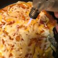 宗水vaca's cooksnap of when they made 発酵いらずの簡単ピザ～生地から手作り～.