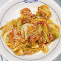 ♡ルヴァ♡'s cooksnap of when they made 白菜とカニカマで作るとろみ炒め.