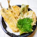 ななやまゆり's cooksnap of when they made お家割烹♪サヨリとアスパラの天ぷら.