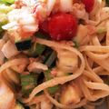 れれれんこん。's cooksnap of when they made 簡単★ツナトマト冷製パスタ〜味噌ﾆﾝﾆｸ.