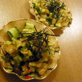 BiwacoJune's cooksnap of when they made チョー簡単♪胡瓜とザーサイのラー油和え.