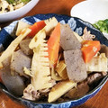 低カロ探検隊's cooksnap of when they made たけのこと豚肉の煮物☆しみ旨〜☆.