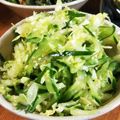 低カロ探検隊's cooksnap of when they made 簡単すぎる！キャベツときゅうりのサラダ.