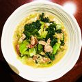 まいとmight's cooksnap of when they made レタス大量消費に☆豚肉レタス炒め.