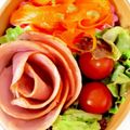 ケイコ❀'s cooksnap of when they made ハムでバラの花.