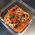 ｍｏｎｃｈｉｉ's cooksnap of when they made お弁当に♪人参とキノコの和風レンジマリネ.