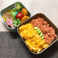 sAix59's cooksnap of when they made おいしく簡単★鮭と卵の二色丼★.
