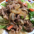 四間飛車好き's cooksnap of when they made 牛肉と野菜のオイスターソース炒め.