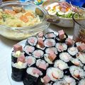 さすず's cooksnap of when they made 安い♪かにかまロール.