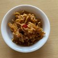 ピーナッツ子♪'s cooksnap of when they made 【大根消費】干し大根のピリ辛メンマ風.