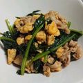 ☆たこぷー☆'s cooksnap of when they made ☆豚バラ肉とほうれん草のオイ麺つゆ炒め～.