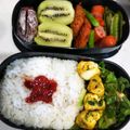 島猫。's cooksnap of when they made お弁当の蓋につかないふりかけのかけ方.
