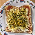 メタルマリオ's cooksnap of when they made のりたまトースト.