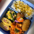 しげくん☆'s cooksnap of when they made かにかまで☆かに玉風卵焼き.