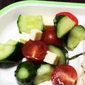 kmcats's cooksnap of when they made 簡単格安！きゅうりとトマトのサラダ.